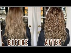 Wash And Go Wavy Hair, Making Wavy Hair Curly, How To Curl Train Wavy Hair, Curl Training Wavy Hair, Wash N Go Hairstyles, Revive Curls, Wash And Go Hairstyles, Curl Specialist, Wavy Hair Diy