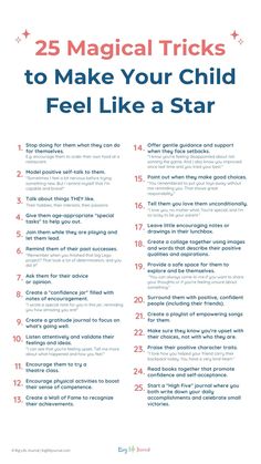 the 25 magic tricks to make your child feel like a star