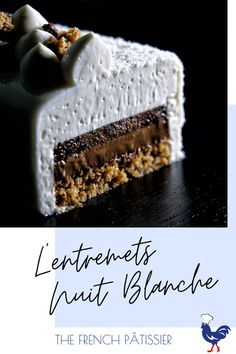 the french patisser is made with chocolate and marshmallows