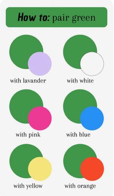 how to paint green with different colors