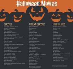 the halloween movies list for kids