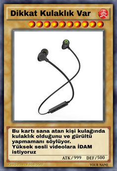 an advertisement for a pair of headphones with the words,'diktt kulakk var '