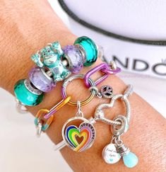 Pandora Aesthetic, Unicorn Jewelry, Pandora Disney, Fancy Nancy, Bangle Bracelet Set