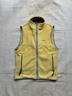 Patagonia synchilla vest in great condition. Made in the USA. Tagged a small. Please utilize the measurements below for best fit   Pit to Pit: 19 Length: 26 inches Patagonia Vest, Old Fort, Patagonia Synchilla, Fleece Vest, Made In The Usa, Patagonia, Fort, Jackets & Coats, Adult Outfits