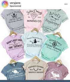 Disney Shirt Ideas, Disney Trip Shirts, Disney World Shirts, All I Ever Wanted, Disney T, Seven Dwarfs, Disney Tees, Disney World Trip, Disney Diy