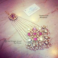 Tikka Jewelry, Antique Jewellery Online, High End Jewelry, Modern Gold Jewelry, Queen Jewelry, Jewel Wedding, Headpiece Jewelry