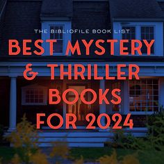 a house with the words best mystery and triller books for 2021 on it's front