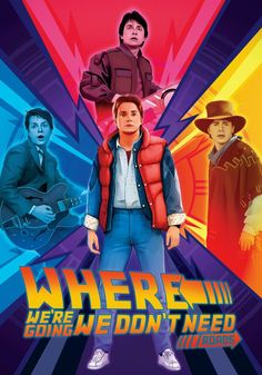 the movie poster for where we don't need to be here is an image of two