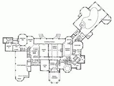 the floor plan for this house is very large and has lots of room to move around