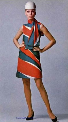 60's Mod, 1960 Fashion, Fashion 1960s, Jeanne Lanvin, Mod Vintage