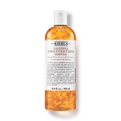 This facial toner for oily skin and normal skin has been beloved by Kiehl’s customers since the 1960’s. Within our cult-classic formula, hand-picked Calendula flower petals work with other ingredients like Great Burdock Root Extract to create a gentle cleansing and soothing alcohol-free facial toner. Gently cleanses and refreshes facial skin without harsh synthetic drying agents Soothes and improves the feel of skin Formulated with Calendula, Burdock Root Extract and Allantoin Alcohol-free For n Kiehls Skincare, Skin Care Toner Products, Alcohol Free Toner, Foaming Face Wash, Skin Redness, Skin Toner, Toner For Face, Herbal Extracts, Facial Toner