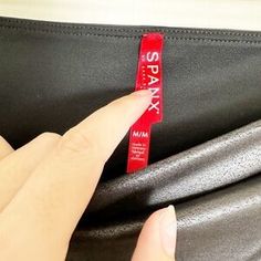 SPANX | Pants & Jumpsuits | New Spanx Faux Leather Legging Black Medium | Poshmark