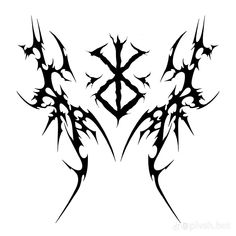 black and white tattoo designs on a white background