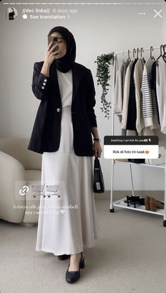 Outfit hijabers, ootd, pakaian remaja, casual outfit, outfit ke kantor. Professional Hijab Outfits, Formal Hijab Outfit Work, Semi Formal Hijab Outfit, Ootd Office Work Hijab, Blazer Hijab Outfits, Outfit Formal Hijab, Hijab Formal Outfit, Hijabi Work Outfits, Hijab Office Look