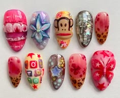 nails Nail Design Glitter, Retro Nails, Paul Frank, The Last Drop, Minimalist Nails