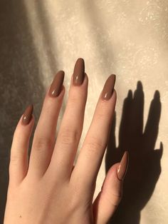 Brown Nail, Wow Nails, Hello Nails, Simple Gel Nails, Casual Nails, Work Nails, Blush Nails