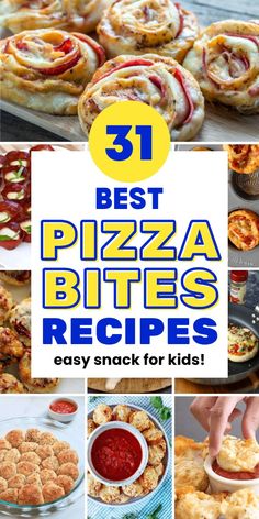 the best pizza bites recipes for kids