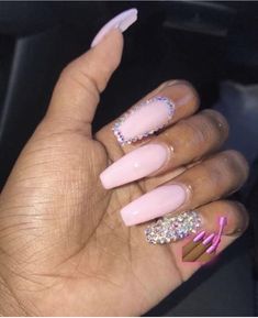 Drip Nails, Long Acrylic Nails Coffin, Long Square Acrylic Nails, Bling Acrylic Nails, Acrylic Nails Coffin Short, Summer Acrylic Nails, Short Acrylic Nails Designs, Pink Acrylic Nails, Birthday Nails