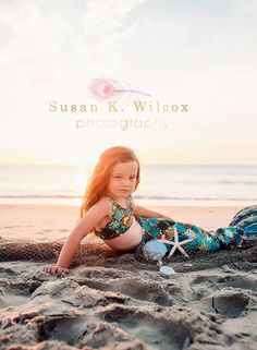 Mermaid Photoshoot Kids, Disney Costumes For Kids, Mermaid Cove