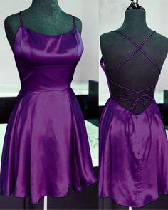 Dark Purple Cocktail Dress, Purple Dress Formal Short, Purple Satin Dress Short, Dark Purple Dress Short, Vidia Costume, Dark Purple Hoco Dress, Purple Dress Short, Homecoming 2023, Hoco 2022