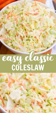 this coleslaw salad is loaded with carrots and celery