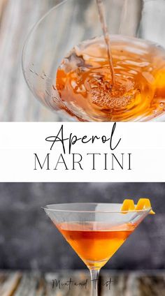 This Aperol martini is a modern twist on a classic, offering a unique and slightly bitter flavor and a bright orange color. It’s a beautiful summer cocktail. A martini is an elegant cocktail that exudes sophistication and style and is traditionally composed of gin and vermouth. This twist on the classic has a combination of Aperol, gin, and vermouth. Aperol Martini, Gin Martini, Perfect Martini, Martini Recipe, Martini Recipes, Summer Cocktail, Martini Cocktail, Alcohol Drink Recipes, Gin Cocktails