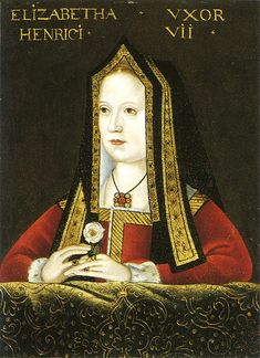 an old painting of a woman wearing a red dress and holding a rose in her right hand