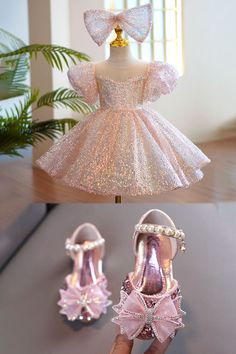 Create beautiful memories of your child's childhood. Princess Tea Party Birthday, Princess First Birthday, Girls First Communion Dresses, Birthday Princess Dress, 2nd Birthday Party Themes, Kids Dress Patterns, Children's Day