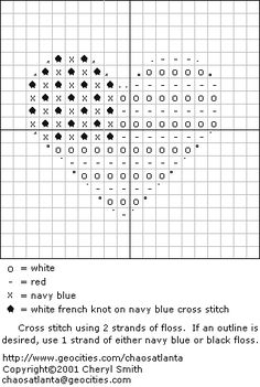 the cross stitch pattern is shown in black and white