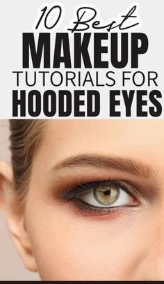 Mata Hooded, Makeup For Hooded Eyes, Makeup For Hooded Eyelids, Eye Makeup For Hooded Eyes, Eyeshadow For Hooded Eyes, Hooded Eye Makeup Tutorial, Evening Eye Makeup, Hooded Eyelids, Eyeliner For Hooded Eyes