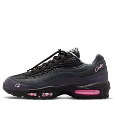 Nike Air Max 95 SP 'Corteiz Pink Beam' FB2709-001 (Men's/Casual/Low Top/Breathable/Wear-resistant) Nike Shoes Cortez, 95 Air Max Shoes, Cortez 95, Nike Cortez Shoes, Cortez Shoes, Nike 95, Cortez Nike, Nike Airmax 95, Airmax 95