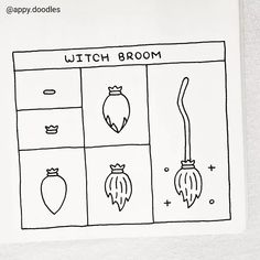 a screen shot of the witch broom