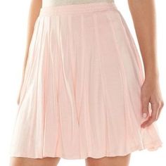 Lc Lauren Conrad Desert Palm Pieced Skater Skirt S Size: Small Color: Creole Pink This Pieced Skater Skirt Is A Flirty Addition To Your Wardrobe. Product Features Pieced Design Soft Jersey Construction Lined Fit & Sizing 17 1/2-In. Approximate Length Elastic Waistband Fabric & Care Rayon Hand Wash New No Tags Casual A-line Tennis Skirt For Summer, Casual Pink A-line Bottoms, Full Tennis Skirt For Summer, Summer A-line Lined Tennis Skirt, Pink A-line Casual Bottoms, Summer A-line Stretch Mini Skirt, Spring A-line Stretch Skort, Casual A-line Tennis Skirt For Spring, Pleated Full Tennis Skirt For Summer