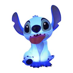 the light up toy is shaped to look like stitchy