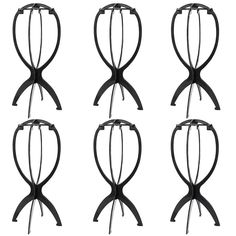 PRICES MAY VARY. 【QUALITY 6 PACK】-- A highly quality 6 pack of black short wig stand holder. THE BEST CHOICE for holding wigs for Short Wigs and Wigs less than 14 inches. 【MULTI-FUNCTION】-- It's very suitable for display in wig shops or your own wig collection, and can also be used as a hat bracket. It can keep the wig shape unchanged and extend the using time. 【FEATURES】-- Easy to install; Light and small, easy to use and store; can be used for daily use and travel. 【Specification】-- Height:14. Wig Holder, Blond Ombre, Travel Hairstyles, Head Stand, Wig Stand, Black Wig, Hair Replacement, Beauty Saloon, Short Wigs