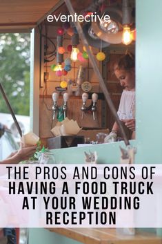 the pros and cons of having a food truck at your wedding reception