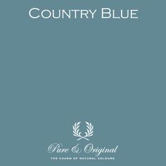 the cover of country blue, with an image of trees and leaves in white on a blue background