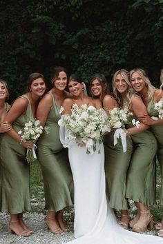 a group of women standing next to each other