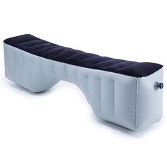 an inflatable bench is shown on a white background with no people around it