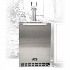 Sole Gourmet 24″ Outdoor Kegerator With Dual Tap Outdoor Kegerator, Backyard Entertainment, Beer Serving, Poolside Party, Relaxing Outdoors, All Beer, Outdoor Entertaining Spaces, Backyard Entertaining, Entertainment Area