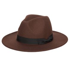 Features : Brim Size: 3.25" 100% polyester Men's One Size Faux felt fedora with grosgrain bow band Classic Panama Hat With Curved Brim For Fall, Fitted Brown Felt Hat With Flat Brim, Classic Curved Brim Felt Hat For Fall, Classic Felt Hat With Curved Brim For Fall, Wool Wide Brim Boater Hat For Fall, Fitted Brown Fedora For Winter, Wide Brim Wool Boater Hat For Fall, Brown Brimmed Panama Hat For Fall, Brown Short Brim Panama Hat For Fall