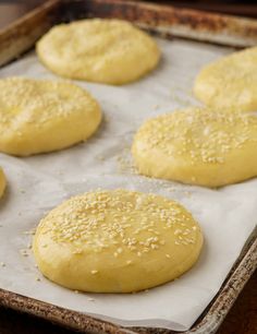 the dough is ready to be baked on the baking sheet and put in the oven