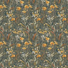 an image of a floral pattern on fabric