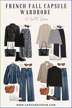 Italy Capsule Wardrobe Autumn, 2024 Fall Outfits Casual, France In The Fall Outfits, French Fall Outfits 2024, French Fall Capsule Wardrobe 2024, French Style Women Outfits, French Fall Fashion 2024, French Autumn Outfit, Weekend Capsule Wardrobe Fall