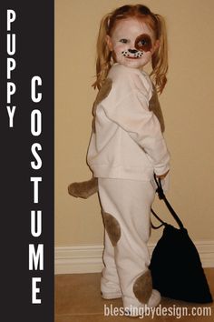 Dog Man Costume Kids Diy, Diy Dog Costumes For Kids, Diy Puppy Costume, Kids Dog Costume, Diy Animal Costume, Puppy Halloween Costume For Kids, Easy Dog Costumes Diy