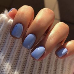 FREE SHIPPING ON ORDERS $9.95+ Buy 3 Get 1 More Free CODE: 4YOU Buy 5 Get 5 More Free CODE: 5FREE Baby Blue Nails, Casual Nails, Vacation Nails, Blue Nail, Manicure Y Pedicure, Chic Nails, Nail Accessories, Blue Nails, Glue On Nails