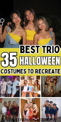 the best trio halloween costumes to recreat