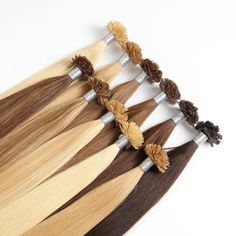 What Are K-Tip Hair Extensions? K-Tip Hair Extensions, also known as keratin tip extensions or flat tip extensions, are a premium choice for those seeking long-lasting, natural-looking hair transformations. These extensions are pre-bonded with keratin tips, a natural protein that’s gentle on your hair. Applied using the hot fusion method, K-Tip Extensions are attached strand by strand with the help of a heat connector tool, creating a secure and seamless bond that blends flawlessly with your nat Natural Black Hair Color, Straight Hair Color, Bonded Hair Extensions, Fusion Hair Extensions, Burnt Hair, Hair Keratin, Fusion Hair, Highlight Color, Hair Care Oil