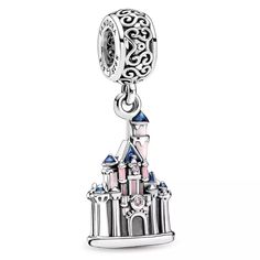 Charms Disney, Pandora Charms Disney, Sleeping Beauty Castle, Disney Charms, Pandora Disney, Disney Sleeping Beauty