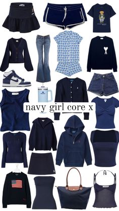 Navy Girl, Navy, Clothes